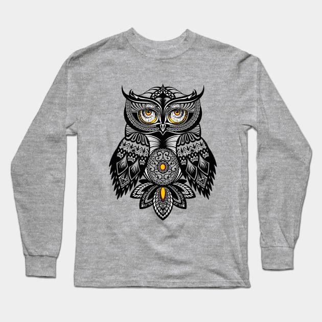 OWL bohemien style Long Sleeve T-Shirt by noutghal